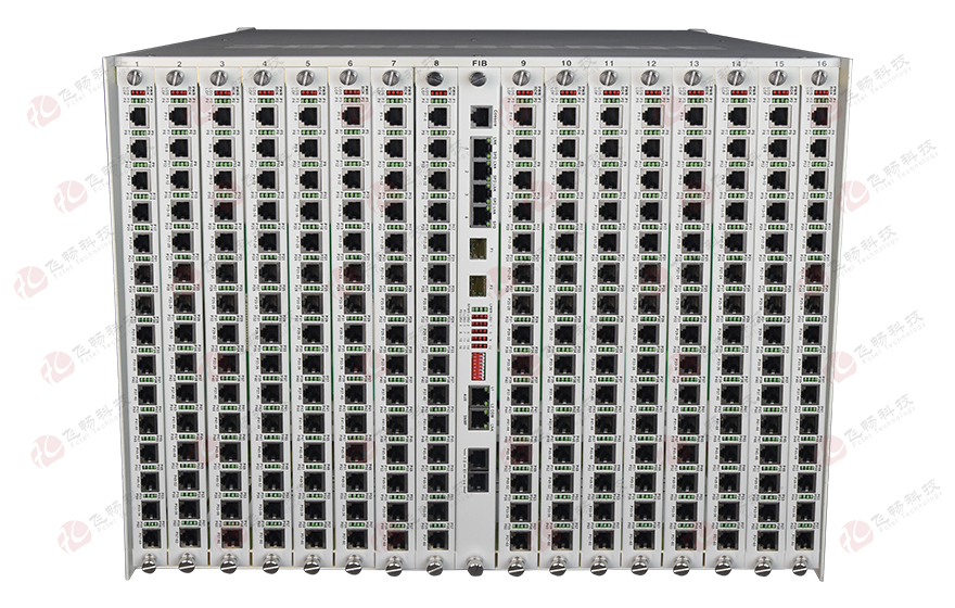 飛暢科技-960路電話光端機(jī)（8U 19英寸，SFP 1+1光備份）