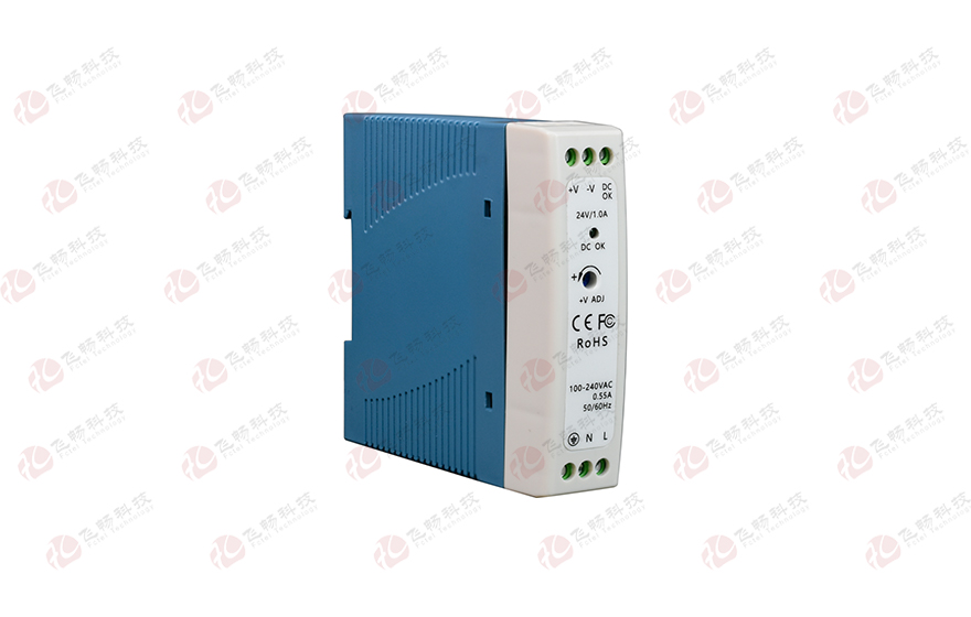飛暢科技-工業(yè)級(jí)導(dǎo)軌式 AC220V轉(zhuǎn) DC12V2A/24V1A  開關(guān)電源